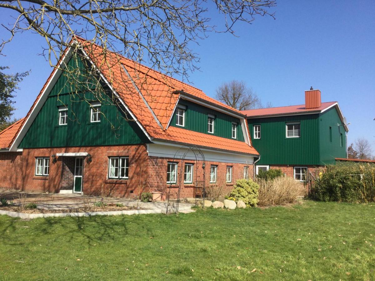 Ferienwohnung Weideglück Osten Exterior foto